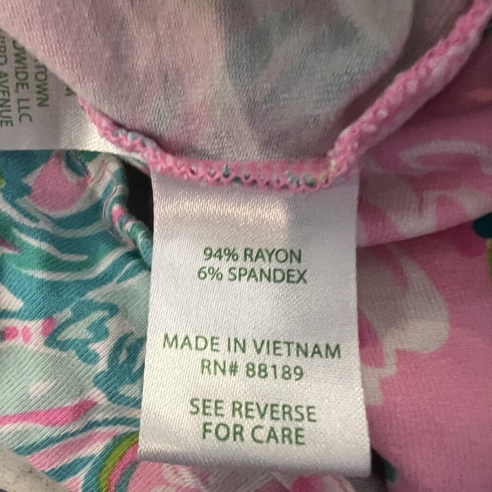 Lilly Pulitzer Women’s Lana Skort Romper Size Medium Unicorn of the Sea Beach - Picture 8 of 9